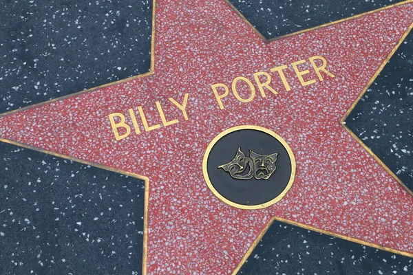 Usa California Hollywood Apr 2019 Billy Porter Star Hollywood Walk — Stock Photo, Image