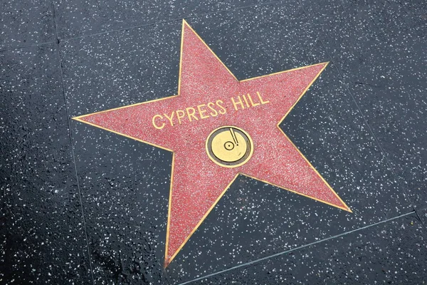 Usa California Hollywood Apr 2019 Cypress Hill Star Hollywood Walk — Stock Photo, Image