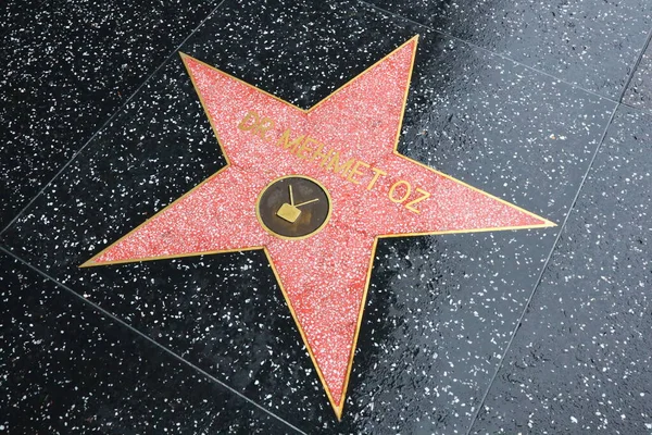 Usa Kalifornien Hollywood Maj 2019 Mehmet Stjärna Hollywood Walk Fame — Stockfoto