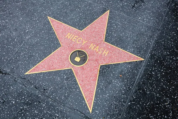 Eua California Hollywood Maio 2019 Niecy Nash Estrela Calçada Fama — Fotografia de Stock