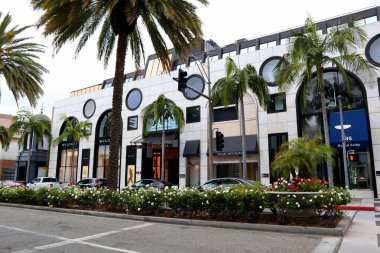 Redondo Plajı, Kaliforniya, ABD - 26 Mayıs 2023: Alışveriş caddesi 