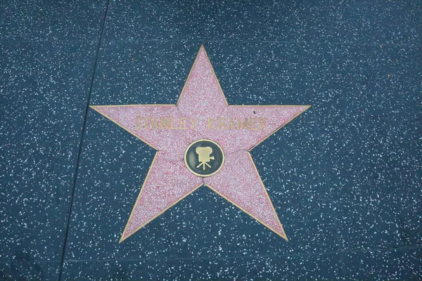 Usa Kalifornia Hollywood Maj 2019 Stanley Kramer Stjärna Hollywood Walk — Stockfoto