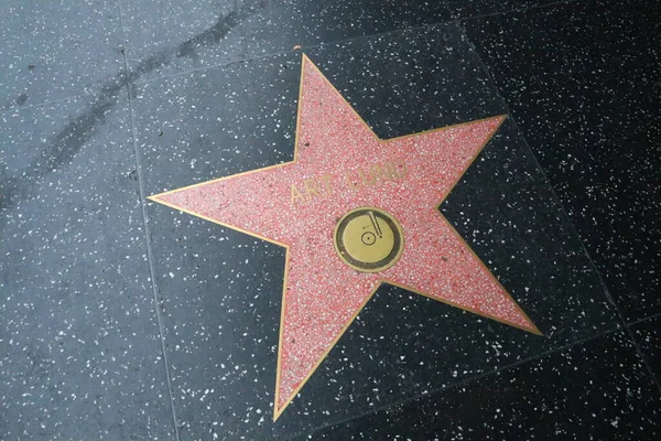 加利福尼亚州 霍利伍德 2019年5月20日 加州好莱坞名人步行街上的艺术隆德明星 — 图库照片