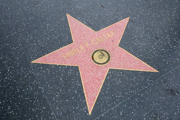 Usa California Hollywood Mai 2019 Shirley Caesar Sur Hollywood Walk — Photo