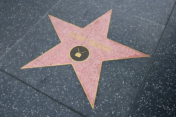 Сша California Hollywood Травня 2019 Року Зірка Жана Смарта Голлівудській — стокове фото
