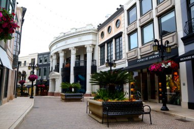 Beverly Hills, California, ABD - 1 Haziran 2023: 2 Rodeo Drive
