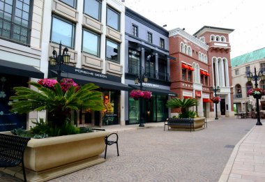 Beverly Hills, California, ABD - 1 Haziran 2023: 2 Rodeo Drive