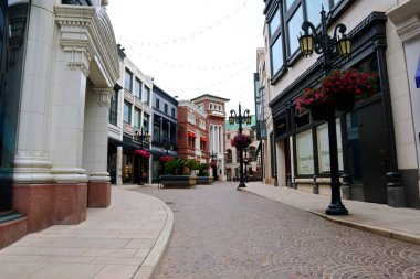 Beverly Hills, California, ABD - 1 Haziran 2023: 2 Rodeo Drive