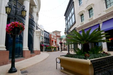 Beverly Hills, California, ABD - 1 Haziran 2023: 2 Rodeo Drive