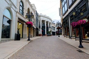 Beverly Hills, California, ABD - 1 Haziran 2023: 2 Rodeo Drive