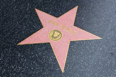 ABD, CALIFORNIA, HOLYWOOD - 29 Mayıs 2023: Jean Renoir Hollywood Şöhret Yolu, Kaliforniya 