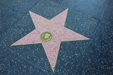 ABD, CALIFORNIA, HOLYWOOD - 29 Mayıs 2023: Hollywood, Kaliforniya 'daki Hollywood Şöhret Yolu' nun Irene Rich yıldızı 