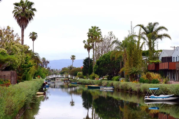 Los Angeles Kaliforniya Abd Haziran 2023 Venice Canals Venedik Sahilinin — Stok fotoğraf
