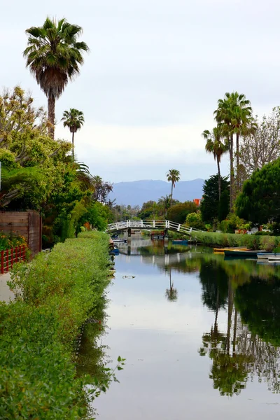 Λος Άντζελες Καλιφόρνια Ηπα Ιουνίου 2023 Venice Canals Historic District — Φωτογραφία Αρχείου