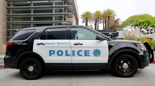 stock image Santa Monica, California, USA - May 31, 2023: Santa Monica Police Department Car