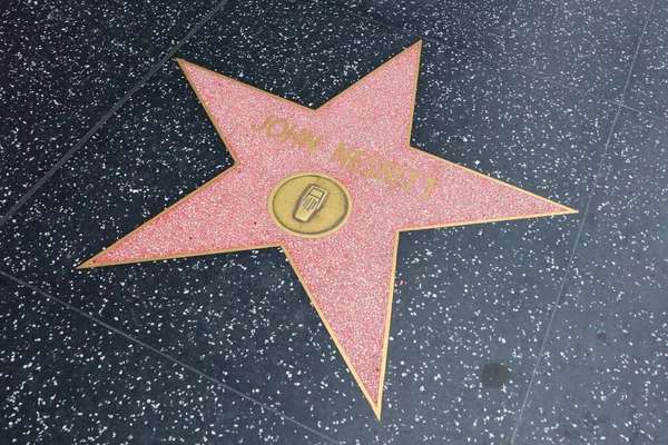 Usa California Hollywood Května 2023 John Nesbitt Hvězda Hollywood Walk — Stock fotografie