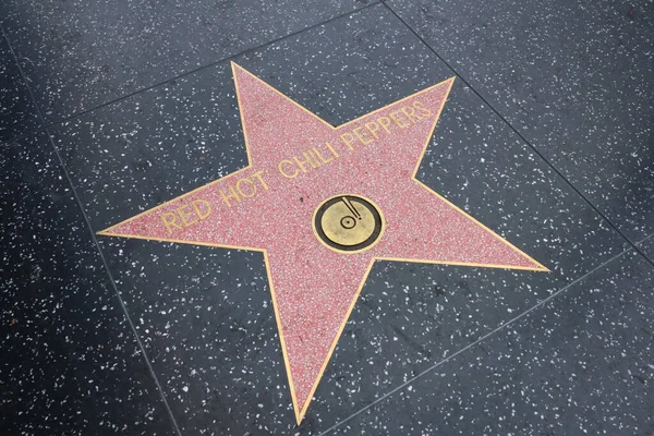 2023年5月29日 美国加州好莱坞名人步行街上的红辣椒明星 — 图库照片