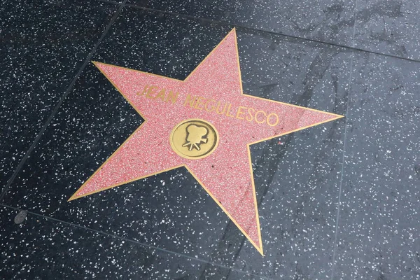 Usa California Hollywood May 2023 Jean Negulesco Star Hollywood Walk — Stock Photo, Image