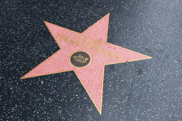 Usa Kalifornia Hollywood Maja 2023 Cedric Gwiazda Rozrywki Hollywood Walk — Zdjęcie stockowe