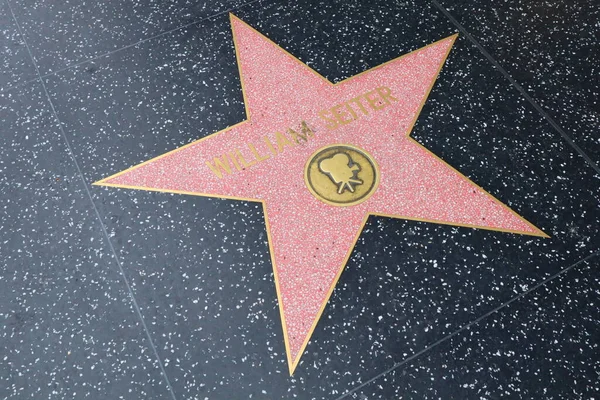 Eua California Hollywood Maio 2023 William Seiter Estrela Calçada Fama — Fotografia de Stock