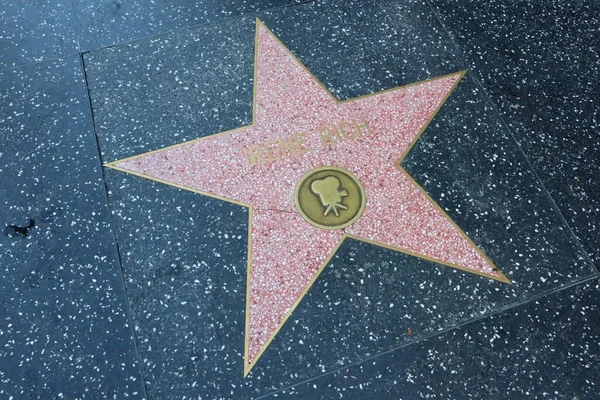 Usa Kalifornien Hollywood Maj 2023 Irene Rich Stjärna Hollywood Walk — Stockfoto