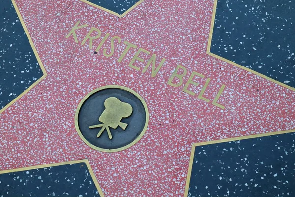 Usa California Hollywood May 2023 Kristen Bell Star Hollywood Walk — Stock Photo, Image