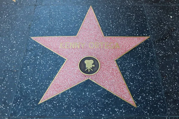 Usa Kalifornien Hollywood Maj 2023 Kenny Ortega Stjärna Hollywood Walk — Stockfoto