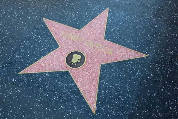 Eua California Hollywood Maio 2023 Kenny Ortega Estrela Calçada Fama — Fotografia de Stock
