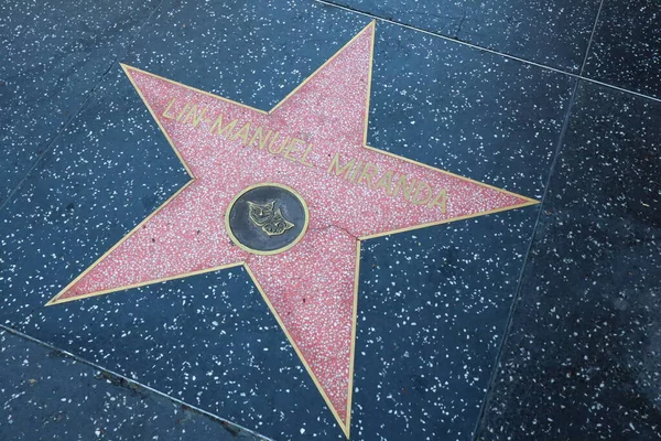 Сша California Hollywood Травня 2023 Зірка Лін Мануеля Міранди Голлівудській — стокове фото