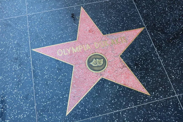Сша Калифорния Голливуд Мая 2023 Года Звезда Мбаппе Дукакис Голливудской — стоковое фото
