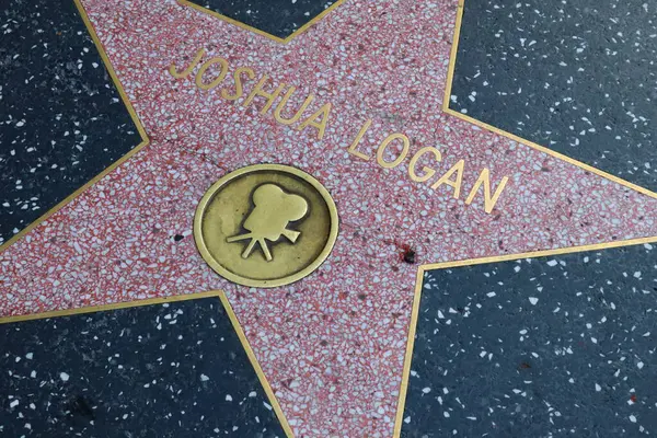 Usa California Hollywood May 2023 Joshua Logan Star Hollywood Walk — Stock Photo, Image