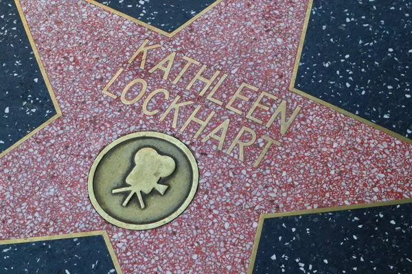Usa California Hollywood Mei 2023 Bintang Kathleen Lockhart Hollywood Walk — Stok Foto