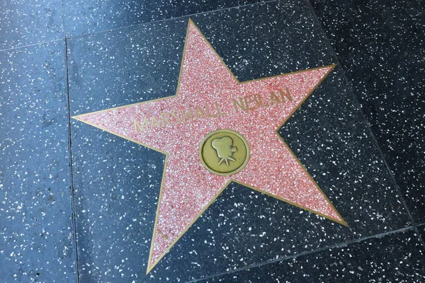 Сша California Hollywood Травня 2023 Зірка Маршалла Нейлана Голлівудській Алеї — стокове фото