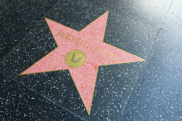 Сша Калифорния Холливуд Мая 2023 Года Звезда Митчелл Лейзен Голливудской — стоковое фото