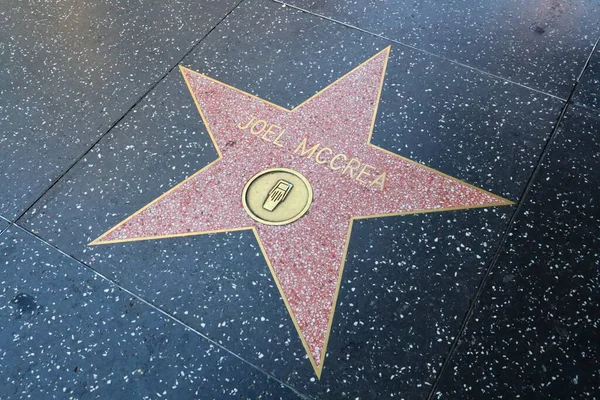 Usa California Hollywood May 2023 Joel Mccrea Star Hollywood Walk — Stock Photo, Image
