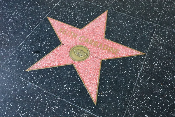 Eua California Hollywood Maio 2023 Keith Carradine Estrela Calçada Fama — Fotografia de Stock