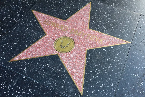 Usa California Hollywood Května 2023 Hvězda Edwarda Dmytryka Hollywood Walk — Stock fotografie