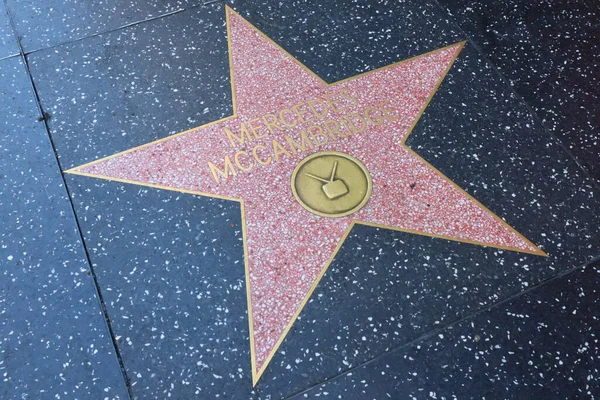Eua California Hollywood Maio 2023 Mercedes Mccambridge Estrela Calçada Fama — Fotografia de Stock