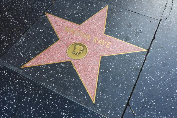 Голливуд Лос Анджелес Калифорния Мая 2023 Года Звезда Марты Рэй — стоковое фото