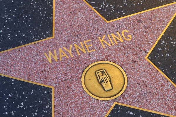 Голливуд Лос Анджелес Калифорния Мая 2023 Года Звезда Уэйна Кинга — стоковое фото