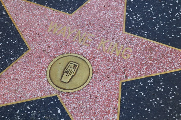 Голливуд Лос Анджелес Калифорния Мая 2023 Года Звезда Уэйна Кинга — стоковое фото