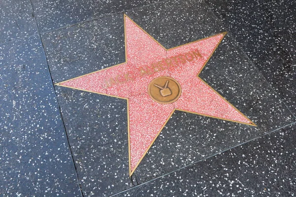 好莱坞 洛杉矶 2023年5月29日 杰克艾伯森之星 好莱坞大道好莱坞名人堂 — 图库照片
