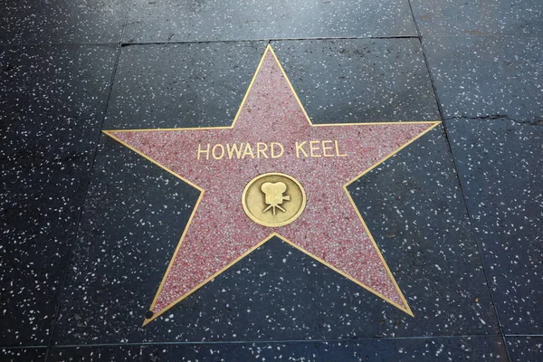 Hollywood Los Angeles California May 2023 Star Howard Keel Hollywood — Stock Photo, Image