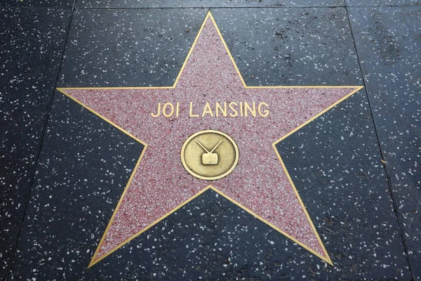 Hollywood Los Angeles California Mei 2023 Star Joi Lansing Hollywood — Stok Foto