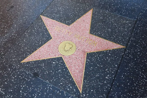 Голлівуд Лос Анджелес Каліфорнія Травня 2023 Зірка Бетті Гаттон Голлівудській — стокове фото