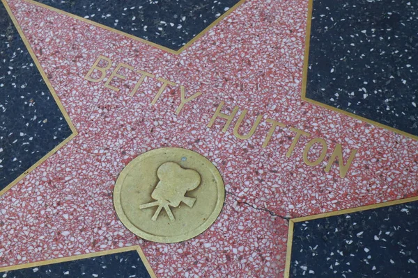 Hollywood Los Angeles Kalifornia Maja 2023 Gwiazda Betty Hutton Hollywood — Zdjęcie stockowe