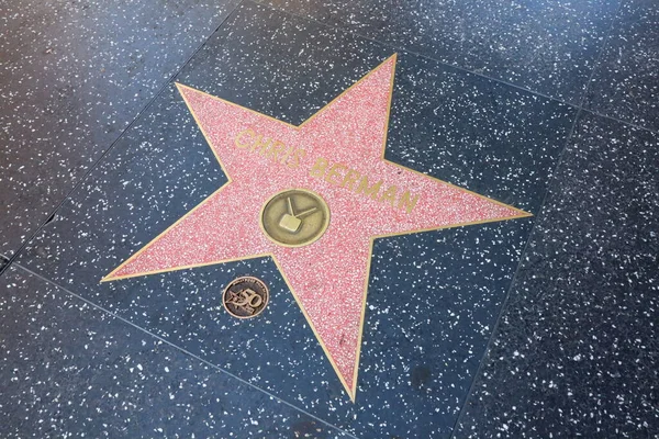 好莱坞 洛杉矶 2023年5月29日 好莱坞星光大道上的克里斯 伯曼之星 — 图库照片