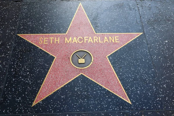 Hollywood Los Angeles California May 2023 Star Seth Macfarlane Hollywood — Stock Photo, Image