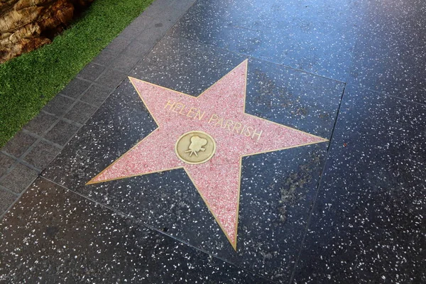 Hollywood Los Angeles Kalifornia Maja 2023 Gwiazda Helen Parrish Hollywood — Zdjęcie stockowe