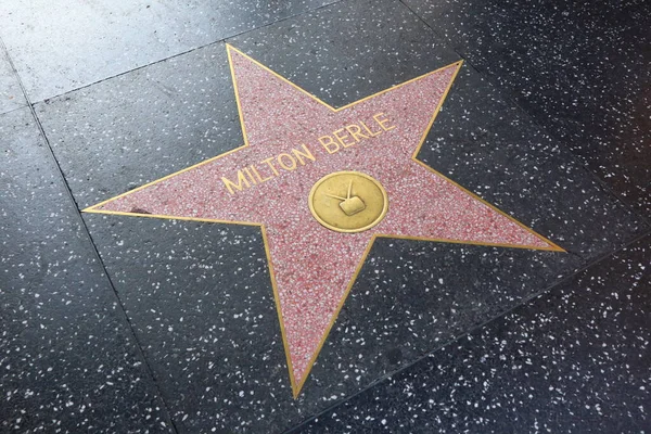 Голливуд Лос Анджелес Калифорния Мая 2023 Звезда Милтона Берла Голливудской — стоковое фото